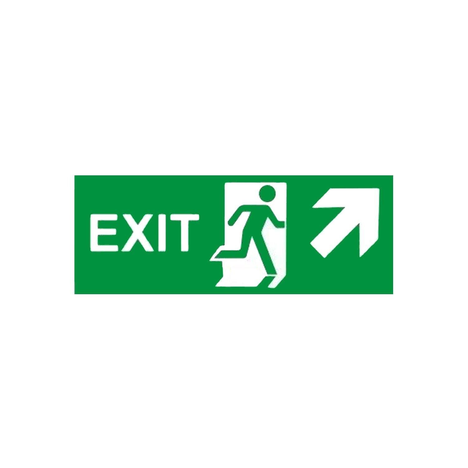 Exit Fotolümenli Sağ Yukarı Çapraz