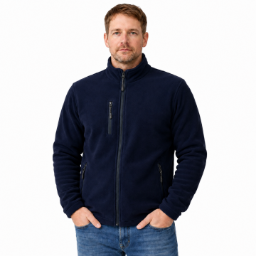 Polar Mont Tam Fermuarlı 3 Cepli Lacivert XXXL