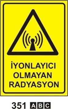 İyonlayıcı Olmayan Radyasyon 35x50 cm Saç (Galvaniz) 0,50mm