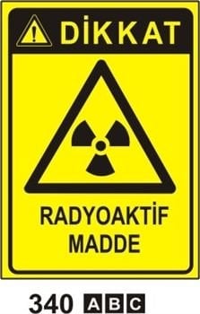 Biyolojik Risk 25x35 cm Sticker (Yapışkanlı) Etiket
