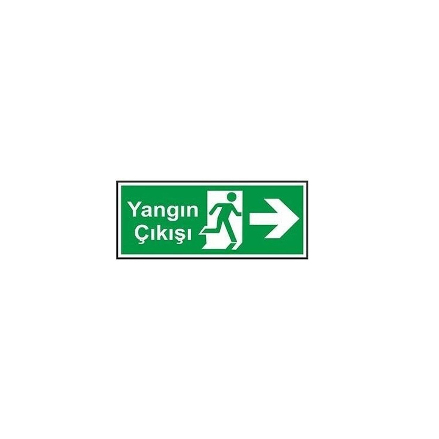 Yangın Çıkış Fotolümen Sağ Ok