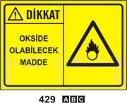 Dikkat Okside Olabilecek Madde