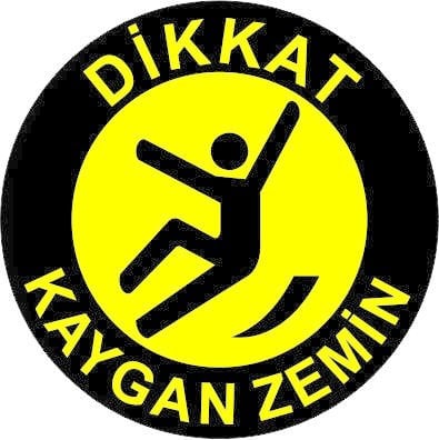 Kaygan Zemin Yer Etiketi
