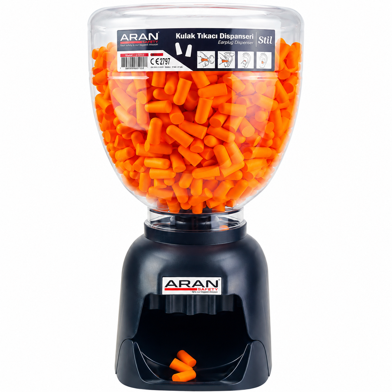 Aran Dispenser Kulak Tıkacı İstasyonu Dolu