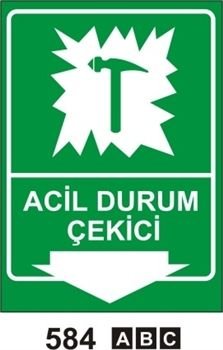 Acil Durum Çekici 50x70 cm Saç (Galvaniz) 0,50mm