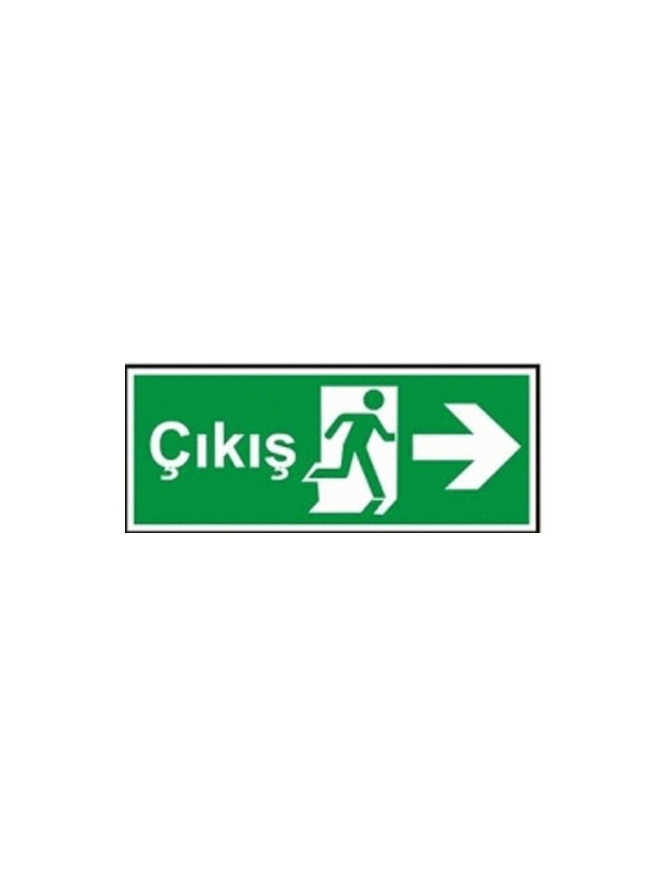 Çıkış Fotolümenli Sağ Ok