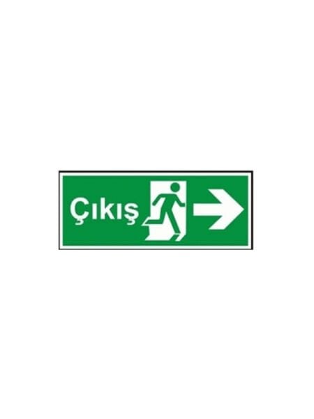 Çıkış Fotolümenli Sağ Ok