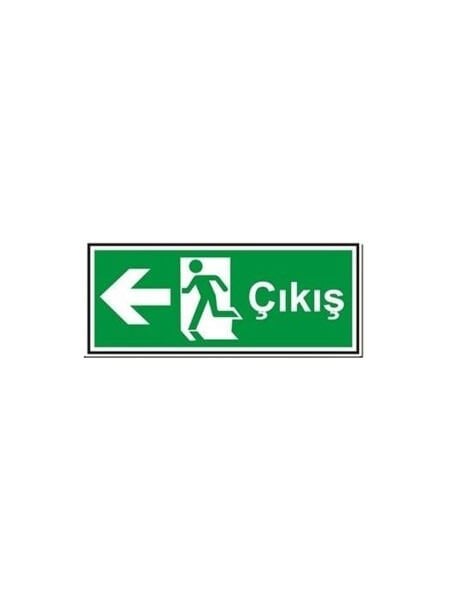 Çıkış Fotolümenli Sol Ok