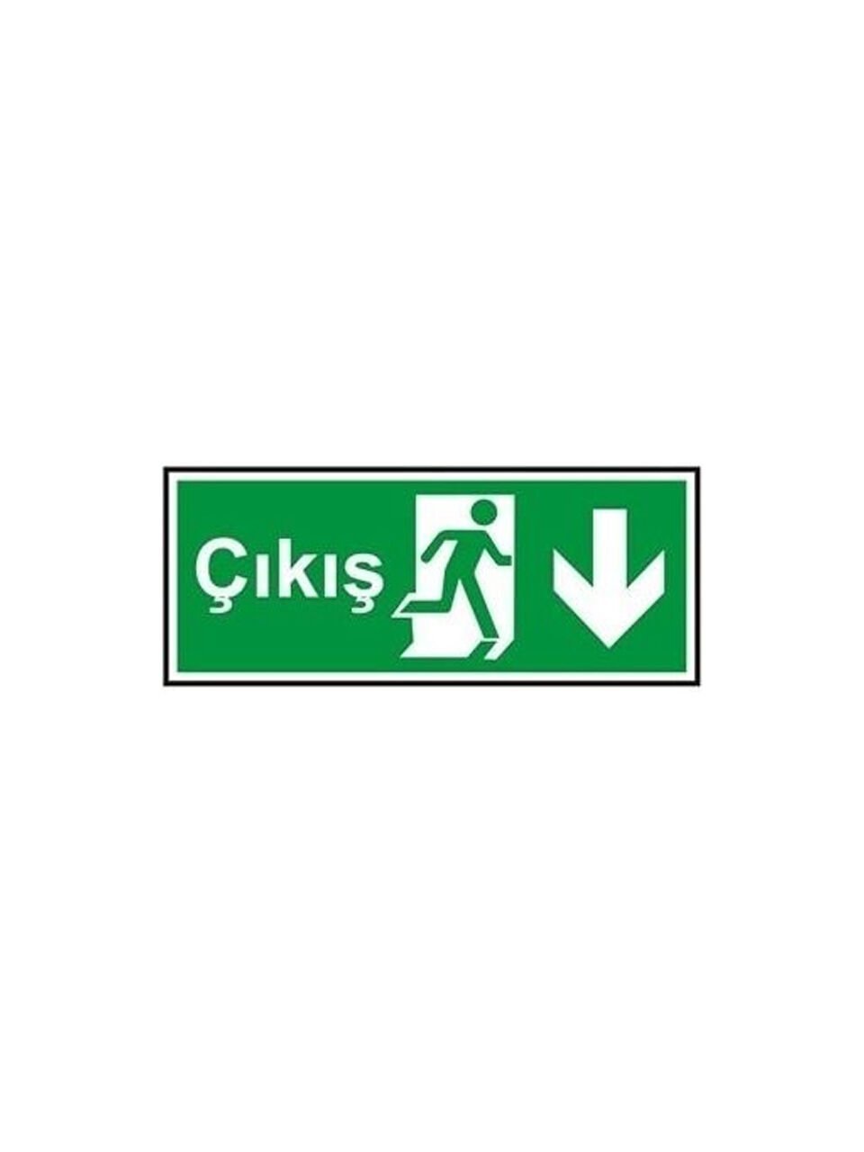 Çıkış Fotolümenli Aşağı Ok