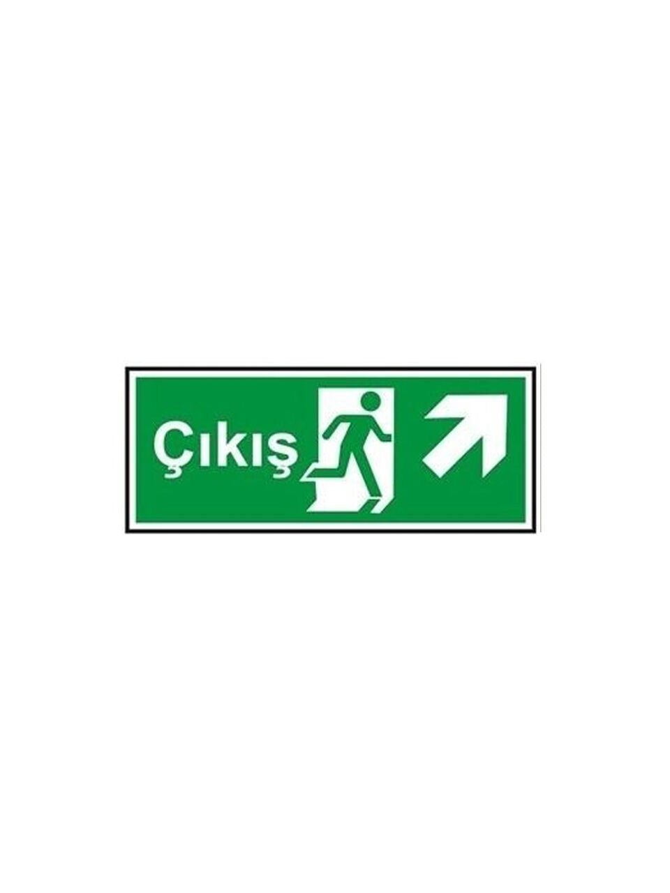 Çıkış Fotolümenli Sağ Yukarı Çapraz