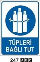 Tüpleri Bağlı Tut 35x50 cm PVC(Plastik) 0,50mm