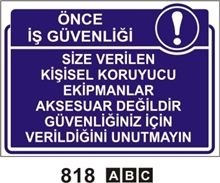 Size Verilen Koruyucu Ekipmanlar Aksesuar değildir Güvenliğiniz İçin Verildiğini Unutmayın 50x70cm Sac (Galvaniz) 050mm Levha