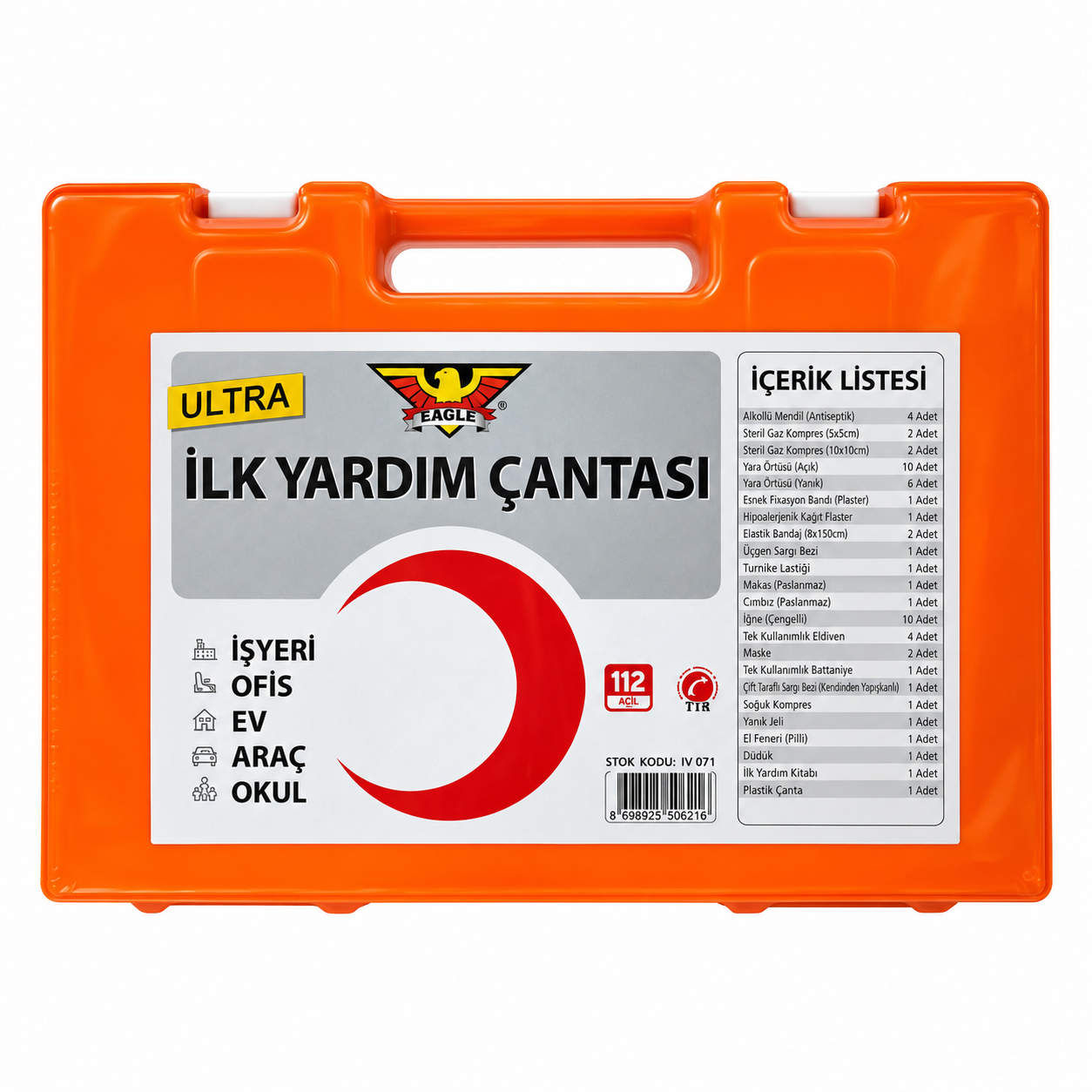 Eagle Ultra İş Yeri İlk Yardım Çantası IY-071