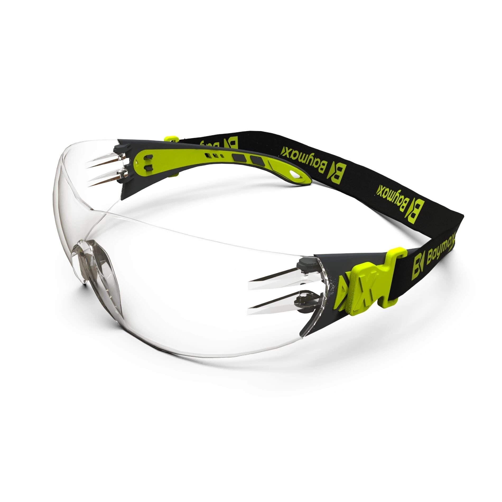 Baymax BX-2500 Solo Ergo Koruyucu Gözlük Şeffaf Antifog