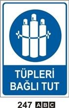 Tüpleri Bağlı Tut 35x50 cm Saç (Galvaniz) 0,50mm