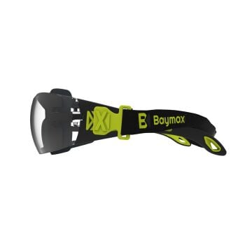 Baymax BX-2500 Comfort Dual Koruyucu Gözlük Şeffaf Antifog