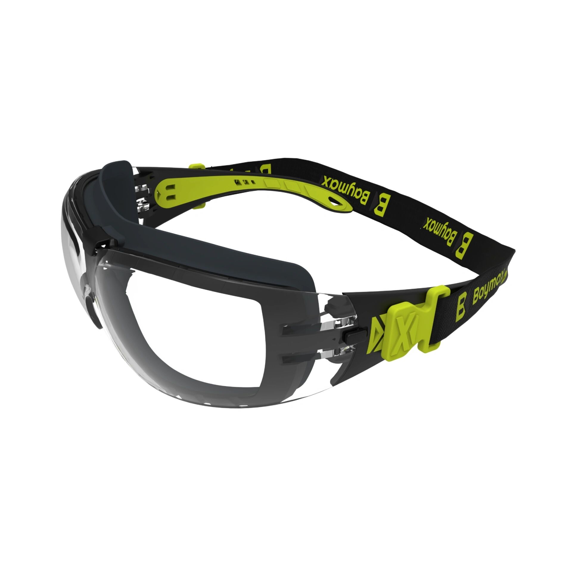 Baymax BX-2500 Comfort Dual Koruyucu Gözlük Şeffaf Antifog