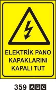 Elektrik Pano Kapaklarını Kapalı Tut 35x50 cm Dekota (Forex) 3mm