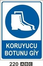 Koruyucu Botunu Giy 25x35 cm Saç (Galvaniz) 0,50mm