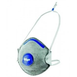 Drager X-Plore 1320 FFP2 Ventilli Kalıplı Odour Toz Maskesi 10lu Paket