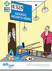 Kazasız Geçen İş günü 50X70 CM 3MM DEKOTA LEVHA