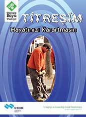 Titreşim Hayatınızı Karartmasın 50X70 CM 3MM DEKOTA LEVHA