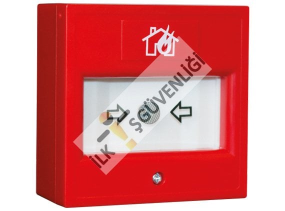 24V Yangın İhbar Butonu (Resetlenebilir)