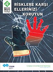 Risklere Karşı Ellerinizi Koruyunuz 35X50 CM 3MM DEKOTA LEVHA