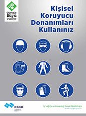 Kişisel Koruyucu ve Donanımları Kullanınız 35X50 CM 3MM DEKOTA LEVHA