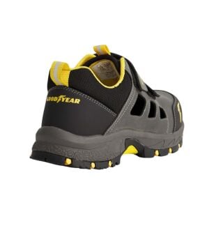 Goodyear Air Grey S1PL ESD HRO Brn Sandalet Fiberglas Burun İş Güvenliği Ayakkabısı