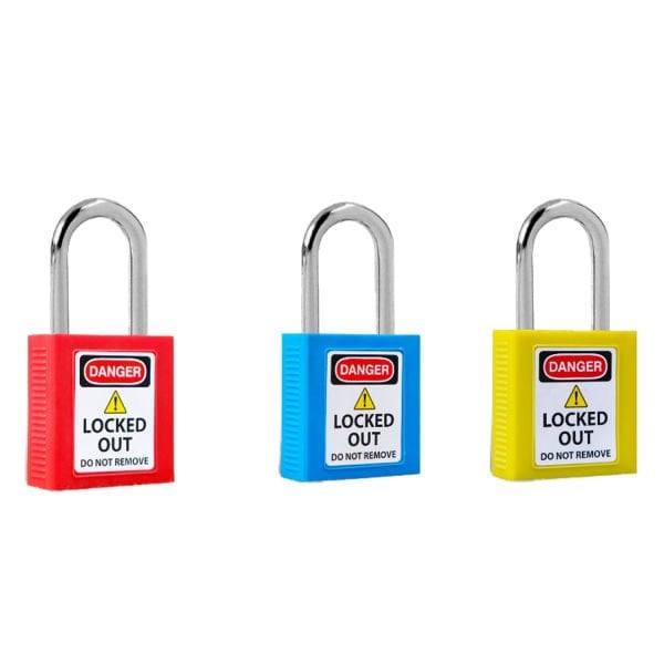 BBU Güvenlik Kilidi Çelik Kanca 38mm Sarı