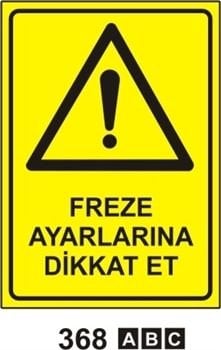 Freze Ayarlarına Dikkat Et 35x50 cm Saç (Galvaniz) 0,50mm