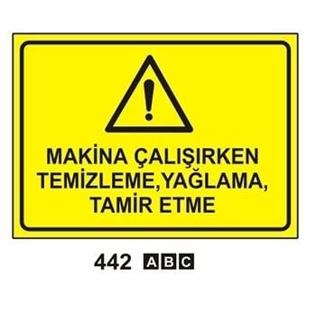Makina Çalışırken Temizleme Yağlama Tamir Etme
