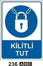 Kilitli Tut 25x35 cm Saç (Galvaniz) 0,50mm
