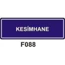 Kesimhane 10x15 cm Sticker (Yapışkanlı) Etiket