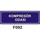 Kompresör Odası 10x30 cm Dekota (Forex) 3mm Levha
