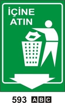 İçine Atınız 25x35 cm PVC (Plastik) 0,50mm