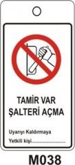 Tamir Var Şalteri Açma
