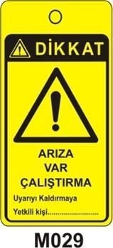Arıza Var Çalıştırma