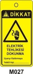 Elektrik Tehlikesi Dokunma