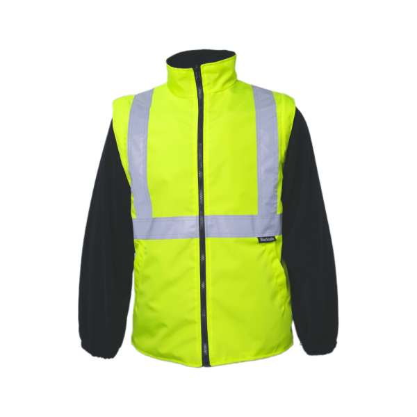 Blacksafe 300D Oxford 5+1 Sarı Lacivert Reflektörlü Parka