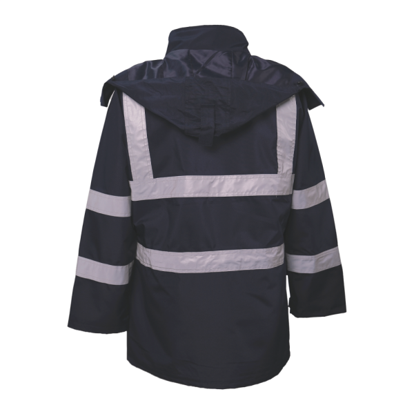 Blacksafe 300D Oxford 5+1 Lacivert Reflektörlü Parka