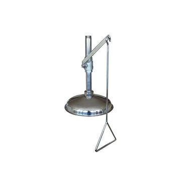 Acil Boy Duşu Tavana Monte El Kumandalı-Paslanmaz Çelik