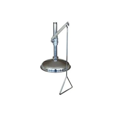 Tavana Monte El Kumandalı Acil Vücut Duşu Paslanmaz