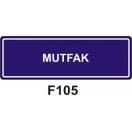 Mutfak 10x15 cm Sticker (Yapışkanlı) Etiket