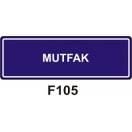 Mutfak 10x15 cm Sticker (Yapışkanlı) Etiket