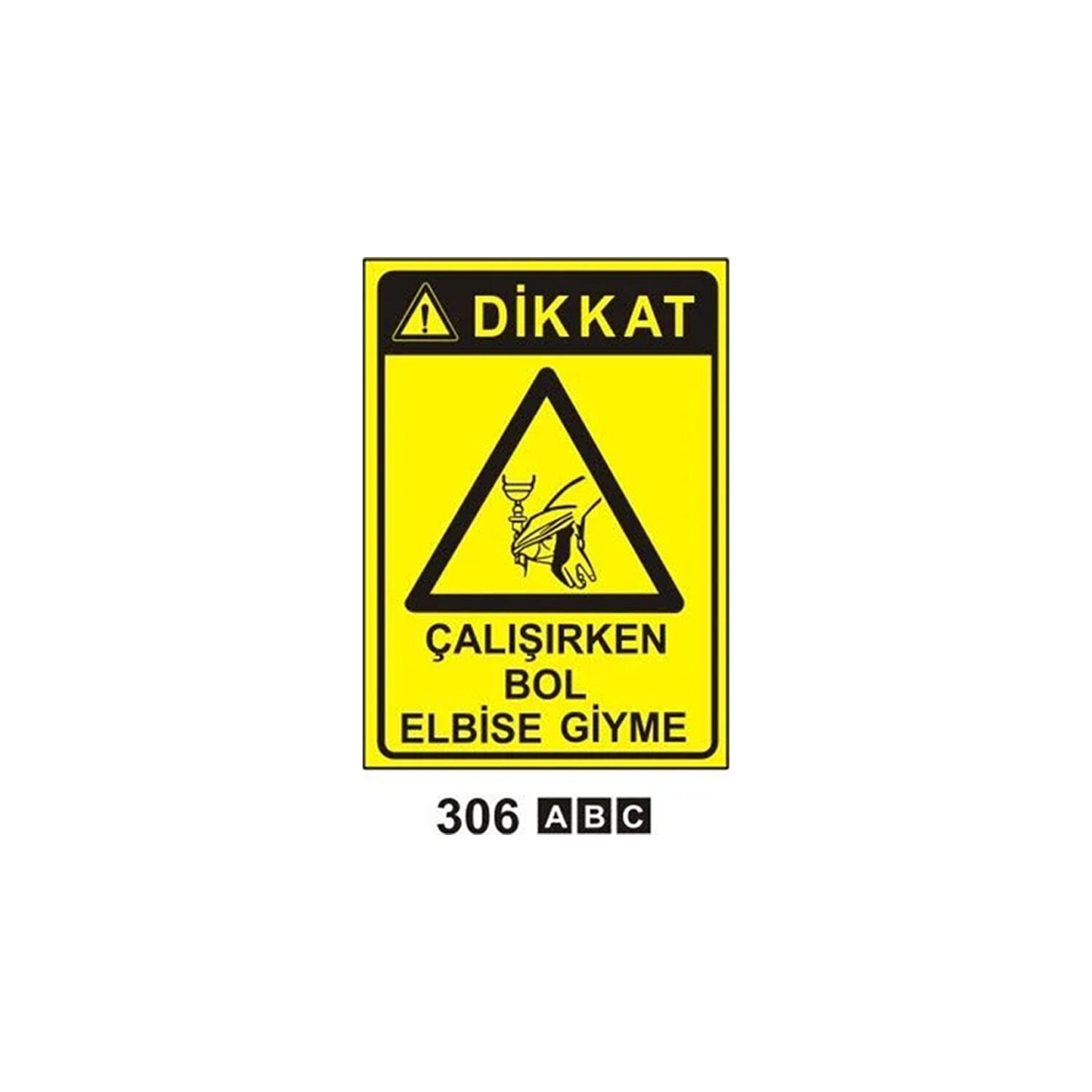 Dikkat Çalışırken Bol Elbise Giyme