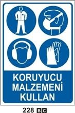Koruyucu Malzemeni Kullan 50x70 cm Saç (Galvaniz) 0,50mm