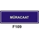 Müracaat 10x15 cm Sticker (Yapışkanlı) Etiket