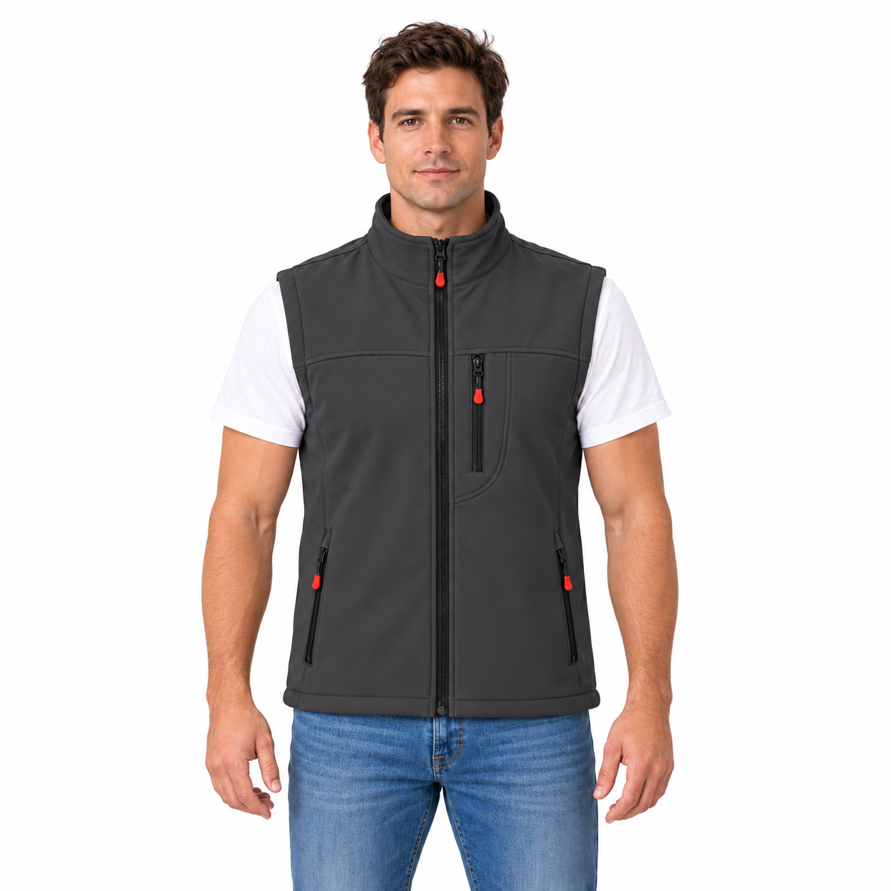 Softshell Yelek Gri